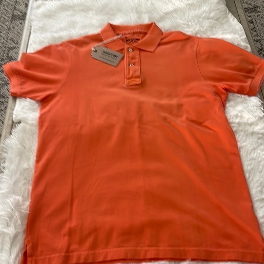 𝅺nwt Baton Mens Polo Shirt Made in Italy